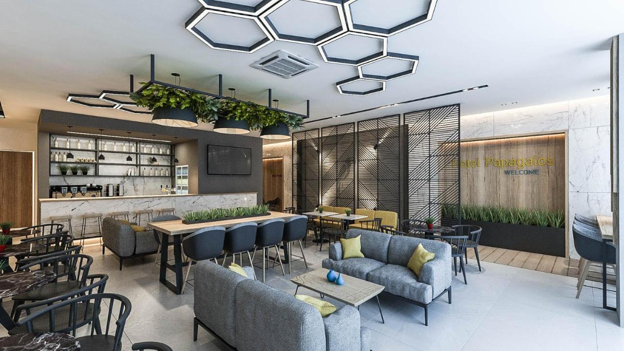 Hotel Papagalos Неос-Мармарас Экстерьер фото